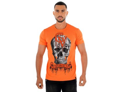Tričko George V, oranžové (Velikost 3XL)