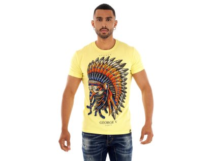 Tričko George V, žluté (Velikost 3XL)