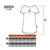 sizing chart women shirt longtail 202307
