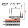 sizing chart women shirt longsleeve loose 202307