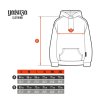 sizing chart men hoodie over 202510