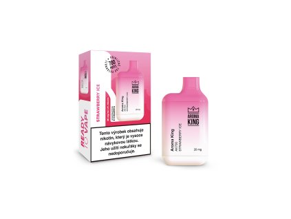 AK MINI CZ mockup box STRAWBERRY ICE 20 mg