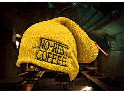 No Rest Coffee beanie