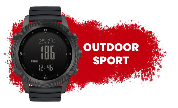 Outdoorové sportovní hodinky