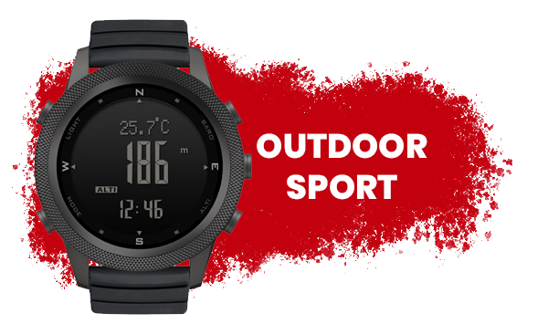 Outdoorové športové hodinky