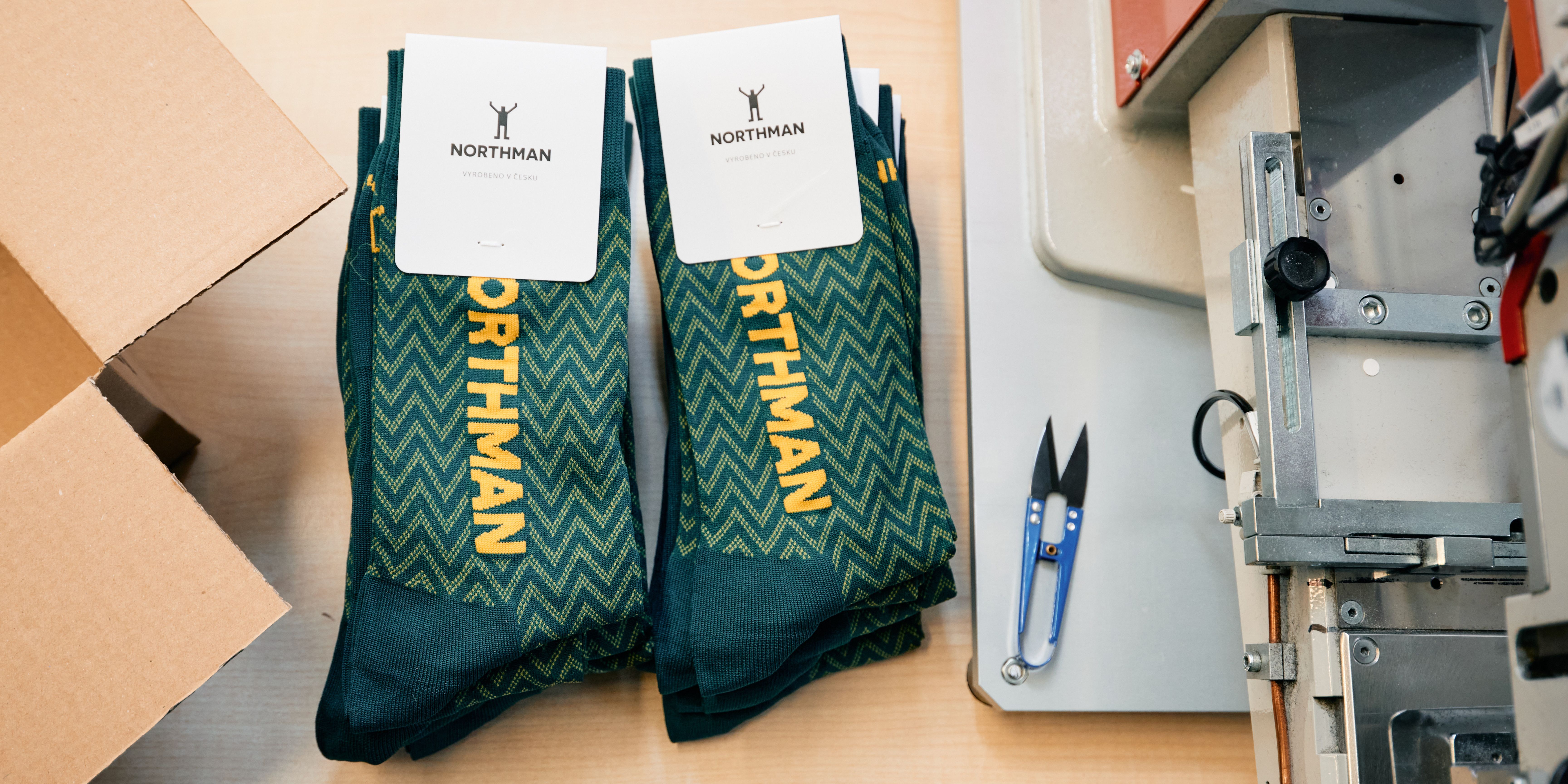 Jak se plete Northman aneb Příběh 100% českých ponožek
