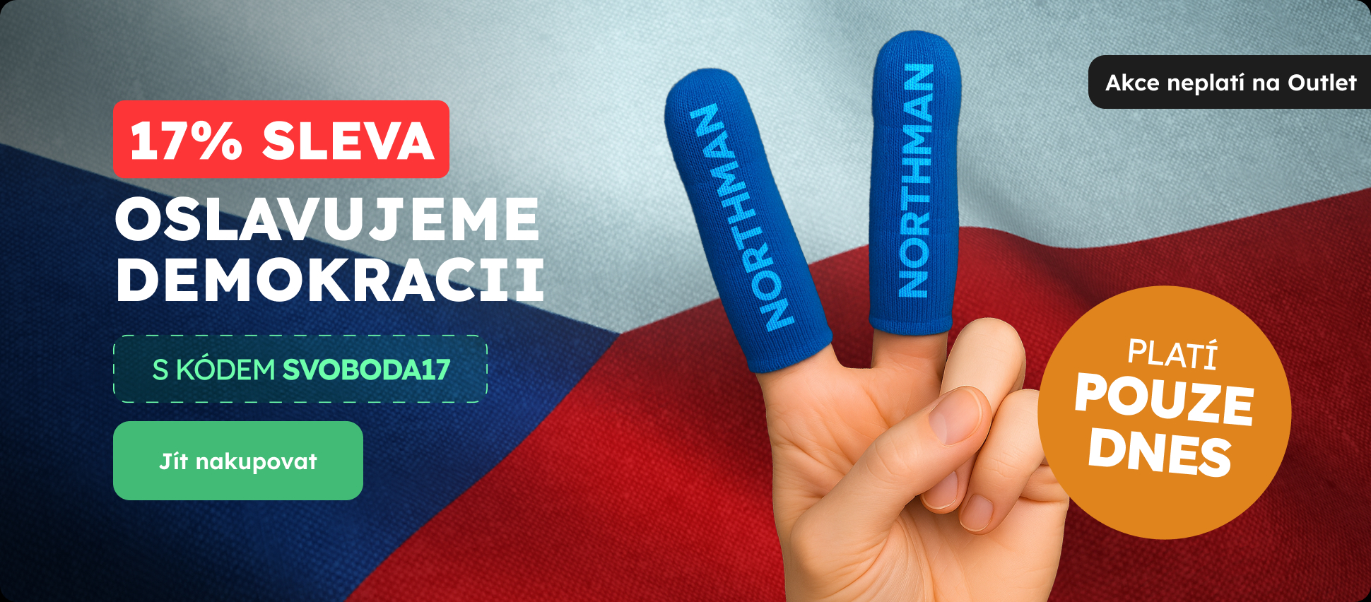 17. listopad se slevou 17 %