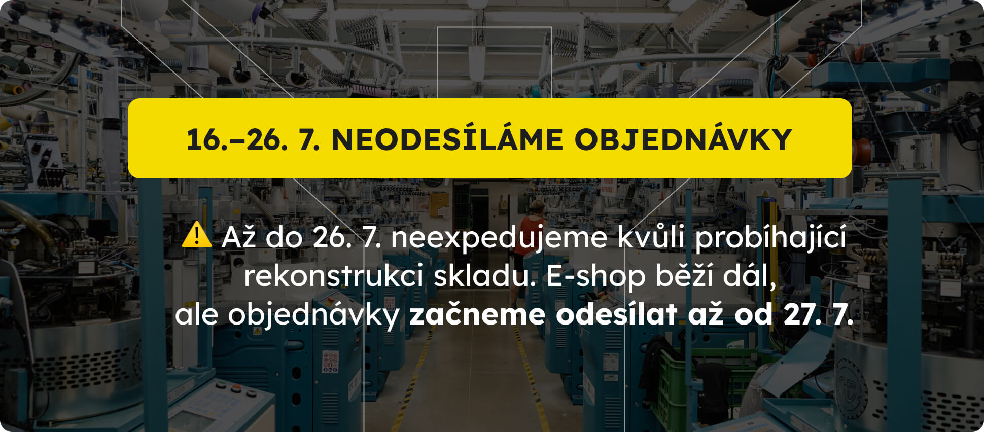 Rekonstrukce skladu