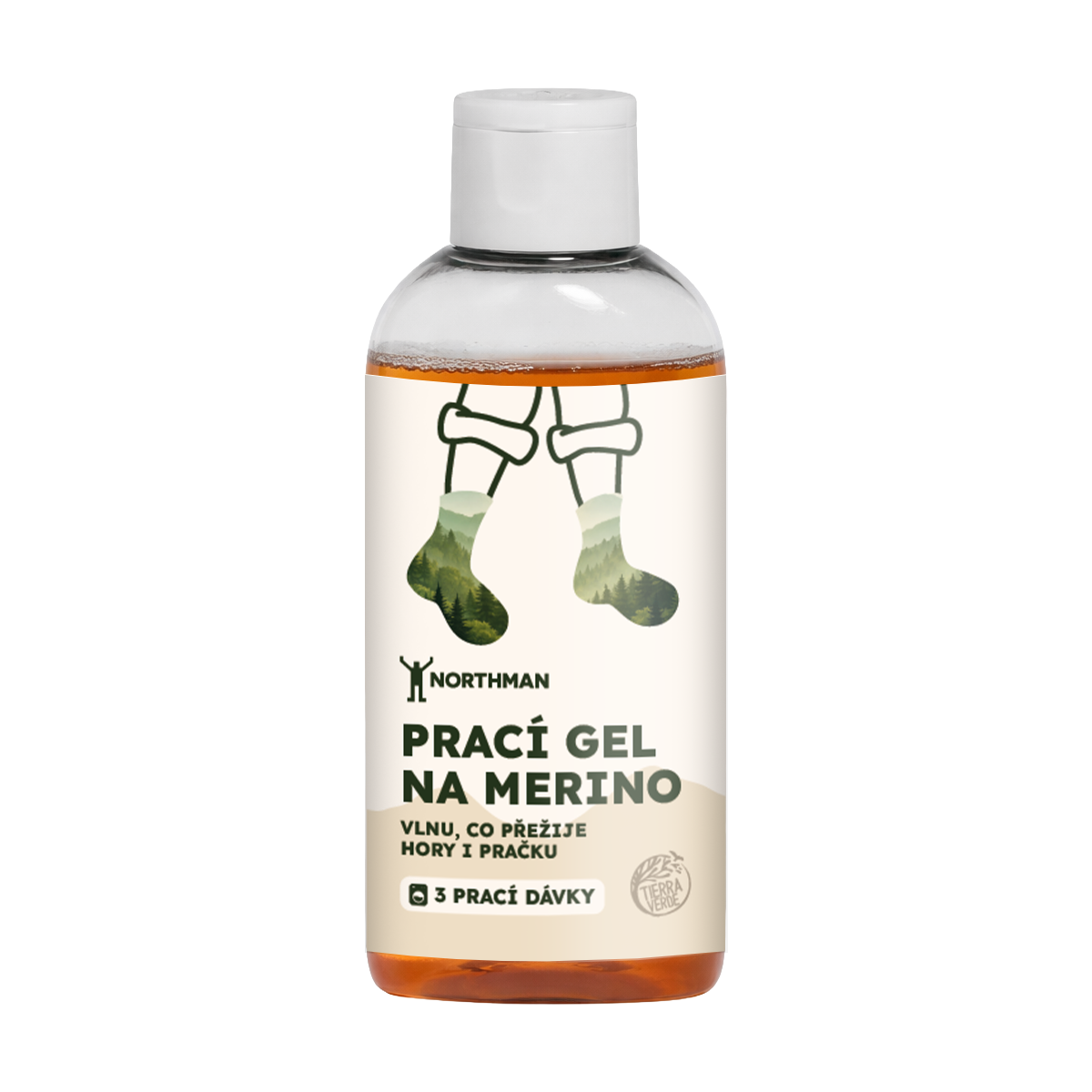 Prací gel na merino