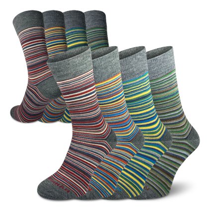 Linje merino 4-pack  Mix barev1 Společenské Merino Ponožky (sada)
