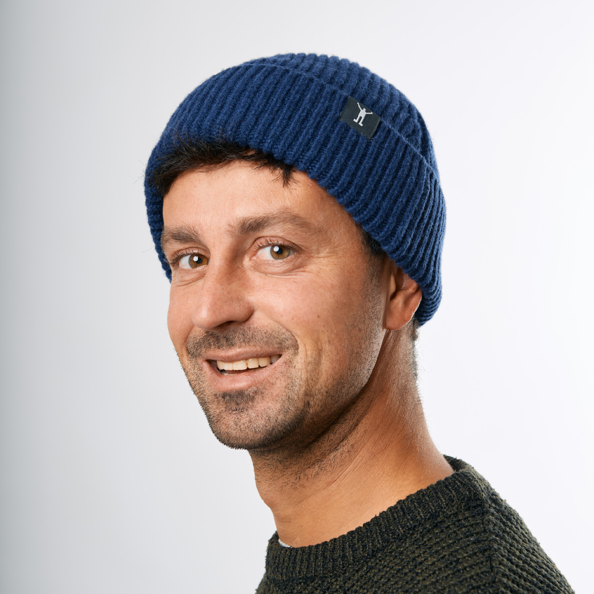 Beanie Merino 1:1 Barva: Tmavě modrá