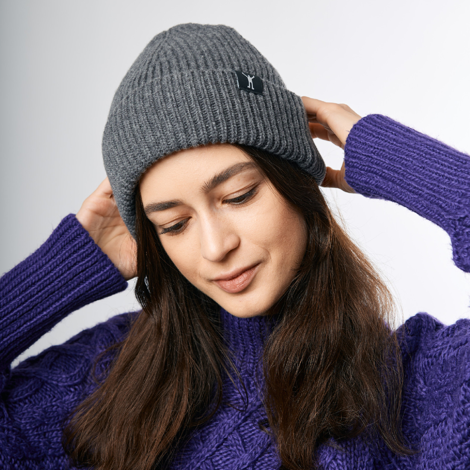 Beanie Merino 1:1 Barva: Tmavě šedá