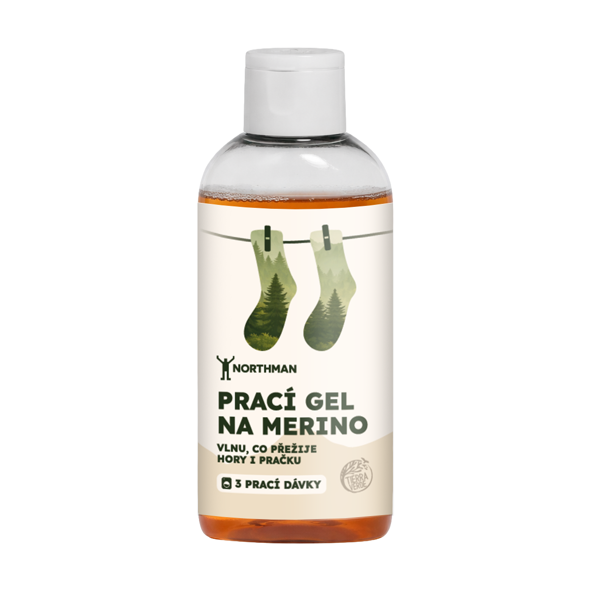 Prací gel na merino vlnu