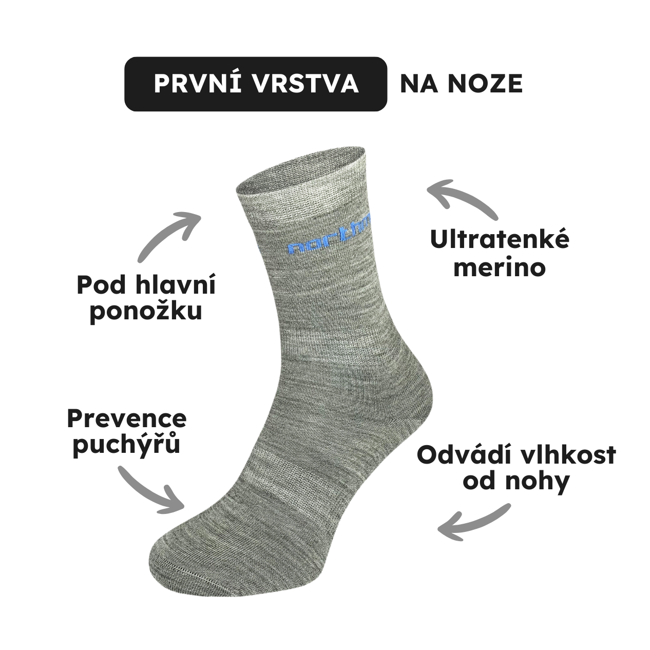Northman Liner Merino 3-pack Velikost: 45-47