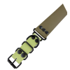 Obojek Trio Biothane® Široký střed — 2/4 cm, velký výběr barev