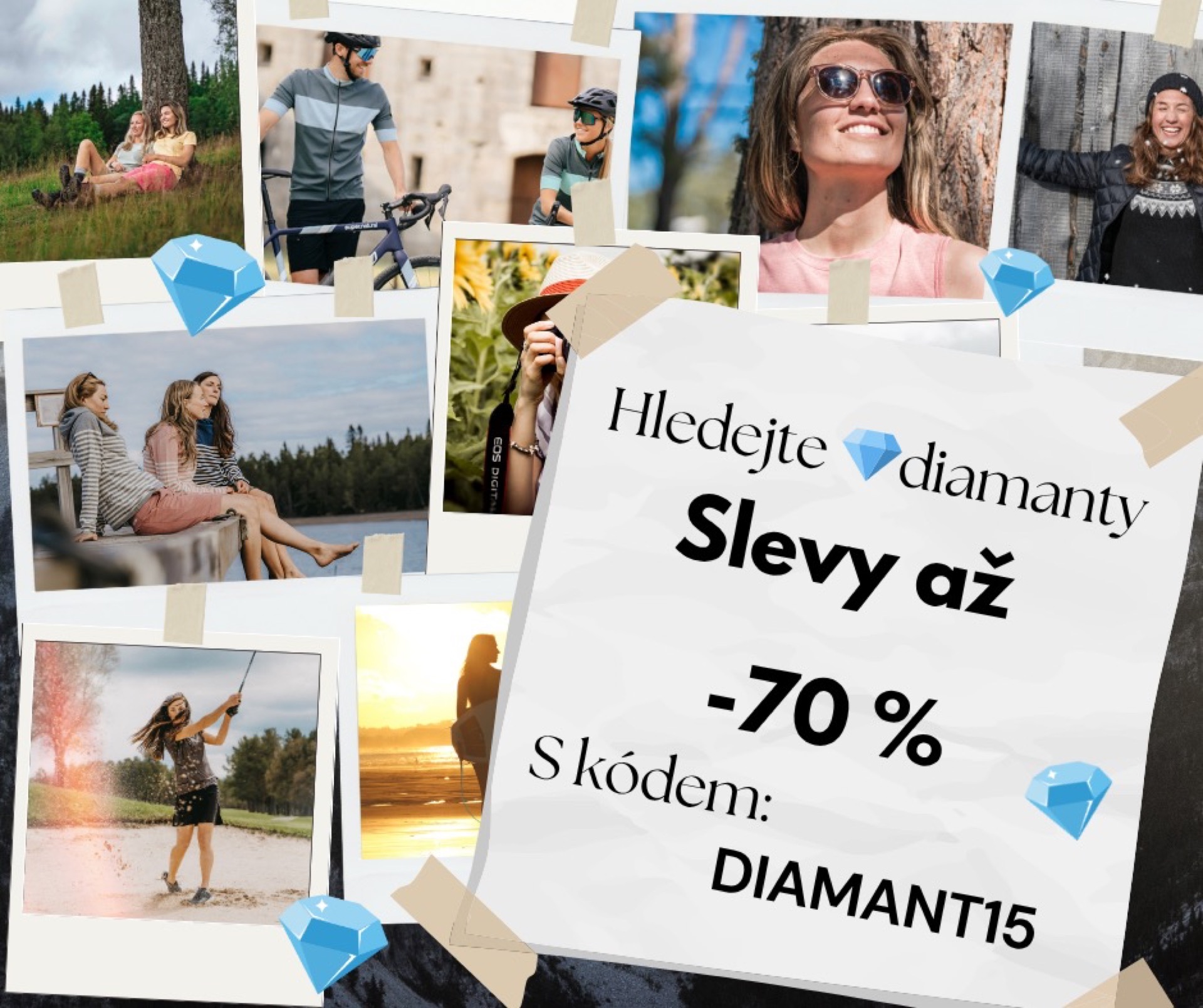 Slevy s diamantem