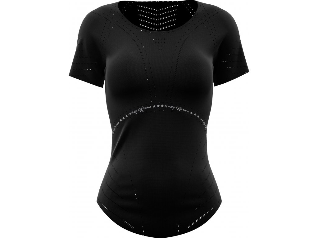 S20096134D 00 T shirt Laser Woman 01 Black