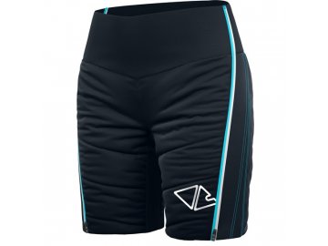 Zateplené celorozepínací kraťasy na lyže dámské Lynx Crazy