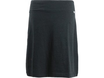 Letní funkční sukně Freja Knee SKHOOP Black Melange