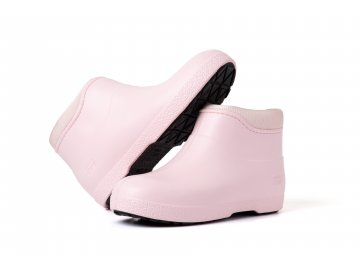 Gumové zateplené holinky Wets bubble pink