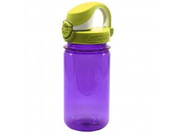 Dětská lahev Clear Kids OTF Nalgene  350 ml - purple iguana