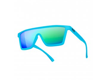 Sluneční brýle Real RLCY X9 Neon - cyan/mirror green