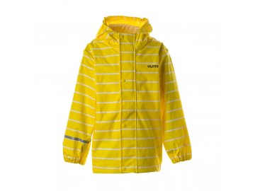 Dětská bunda do deště Huppa Jackie proužkovaná yellow