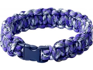 Paracord bracelet Munkees - purple