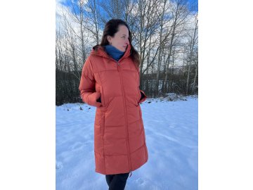 Siri Down Coat SKHOOP - maple