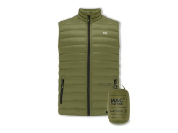 Mac in a Sac Men's Alpine Gilet Khaki 07