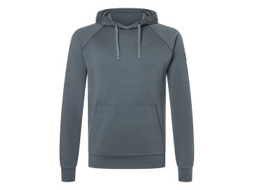 Pánská merino mikina Favourite Bio Hoodie [sn] - turbulence blue