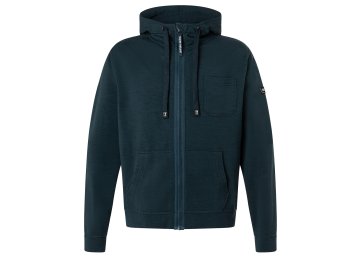 Pánská mikina z merino vlny Solution Hoodie [sn] - blueberry