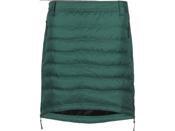 Zimní péřová sukně na lyže Short Down SKHOOP pine green