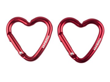 set mini karabin v tvaru srdce červené Munkees