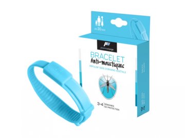 Image Bracelet anti moustiques Bleu Pack