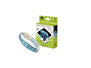 Image Bracelet anti moustiques Bleu Phosphorescent Pack