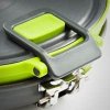 Sada teflonové pánve a skládacího hrnce Escape HS 3L Pot + Frypan; 3l; green