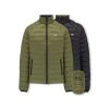 Pánská oboustranná péřová sbalitelná bunda cestovni Mac in Sac Polar khaki