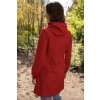 Dámský softshellový kabát Danejane Danefae Dark red 3