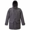 Pánská zimní péřová parka Move Melange Dolomite - dark grey melange