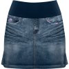 S24045011D 00 X015 SKORT HIDROGEN PRINT LIGHT JEANS