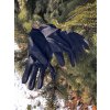 Zimní tenké sportovní rukavice Touch CRAZY - black