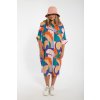 Letní šaty Danetiki Viscose Dress Danefæ - cold purple trops