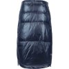 Zimní zateplená péřová sukně přes legíny s délkou pod kolena Mary SKHOOP tmavě modrá