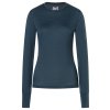 Dámské funkční merino triko W SIERRA140 LS [sn] - blueberry