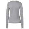 Dámské merino triko na lyže W SIERRA140 LS [sn] - cashmere grey melange