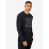 Pánské funkční merino triko s dlouhým rukávem Free Ski Tickets LS [sn] - jet black