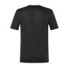tričko s krátkým rukávem z merino vlny Go Hiking Tee jet black