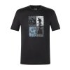 Pánské merino triko M GO HIKING TEE [sn] - jet black/various