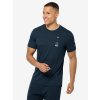 Pánské merino triko s krátký rukávem Teabag world super.natural blueberry